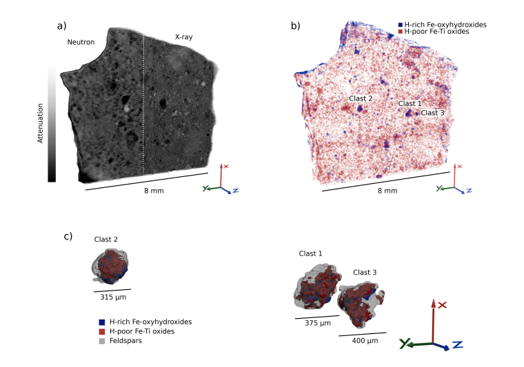 Scientists just found a black rock on Mars packed with ancient water