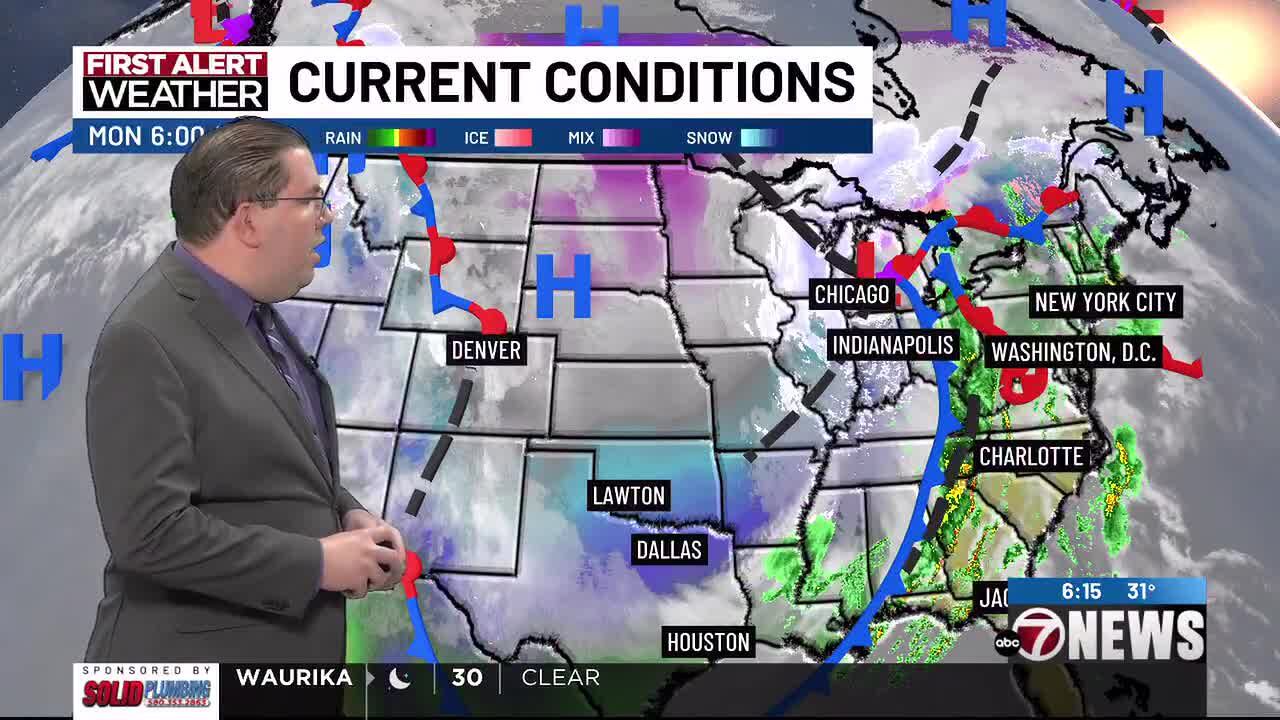 Cold & breezy Monday, fire weather watch on Tuesday & record heat ...