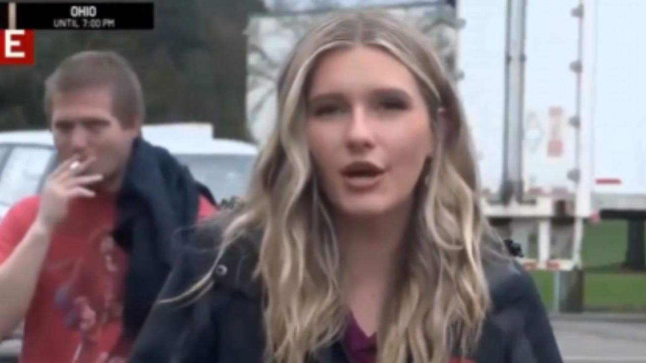 Reporter maintains professionalism amid disturbing live scene in Cincinnati