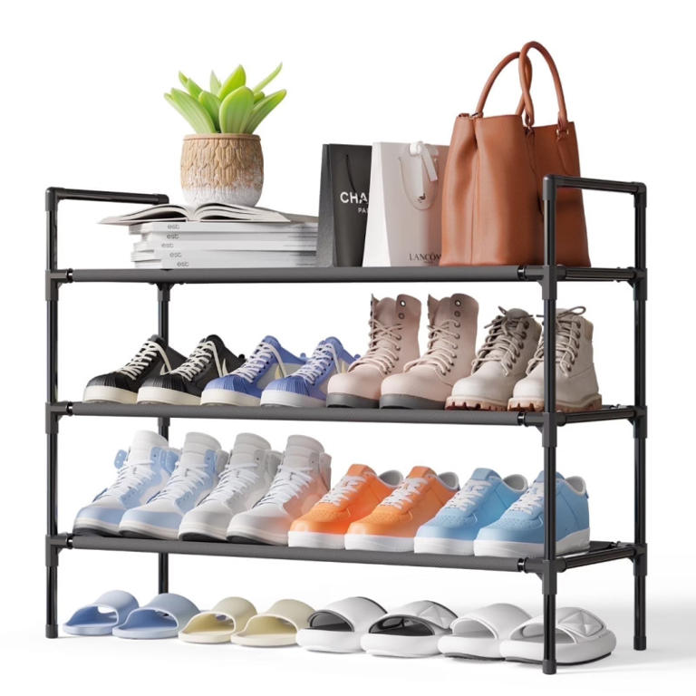 Walmart’s 'sturdy' $12 shoe rack is a 'great space saver' for cluttered ...