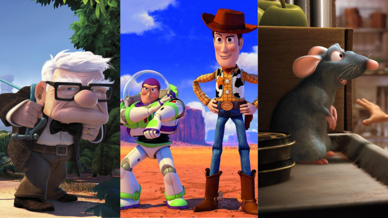 The 10 top-rated Disney Pixar films of all time