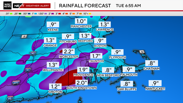 Heavy rain could bring flooding; damaging winds possible Monday in ...