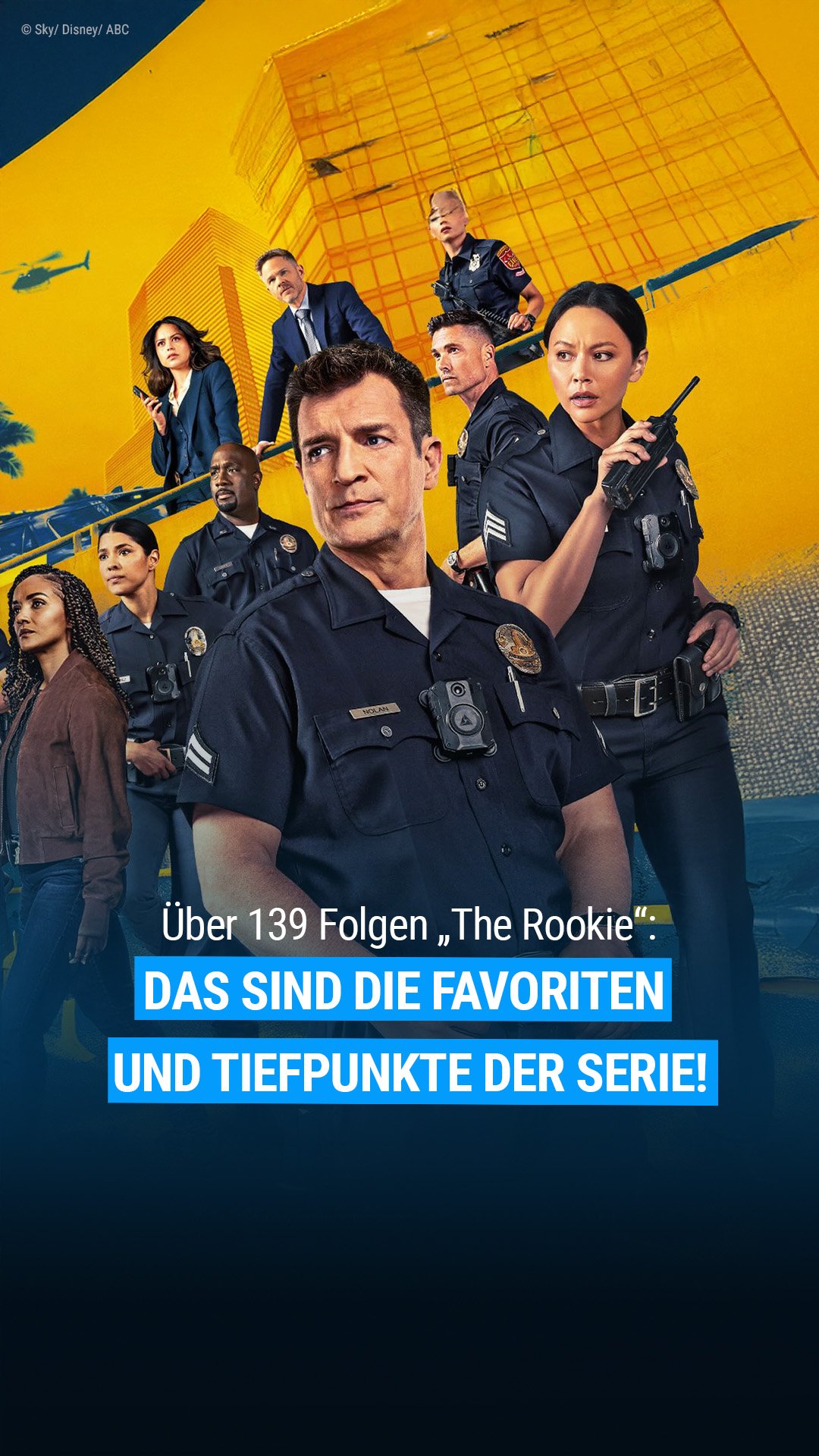 „The Rookie“ Staffel 8: Wann kommen die neuen Folgen auf Disney+ & Netflix?