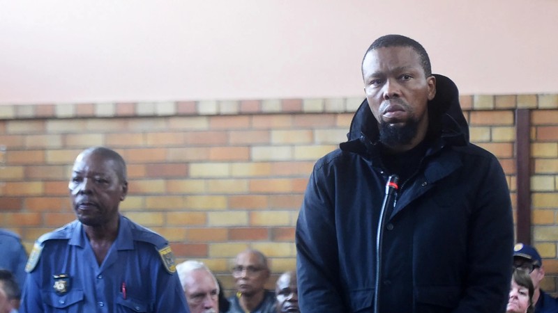 Former SAPS Special Task Force member charged with Witness D's murder