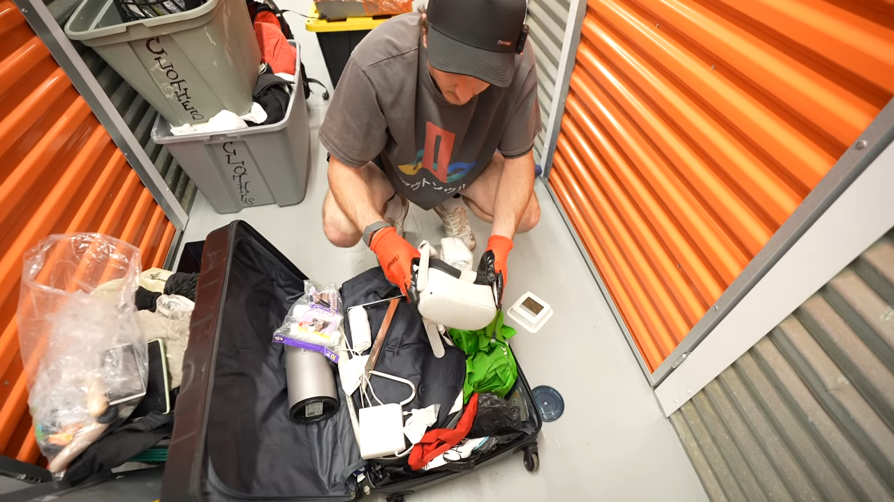 He paid $350 for sealed storage - then the contents kept getting ...