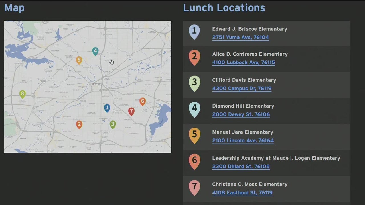 Dallas ISD, Fort Worth ISD offering free meals during spring break