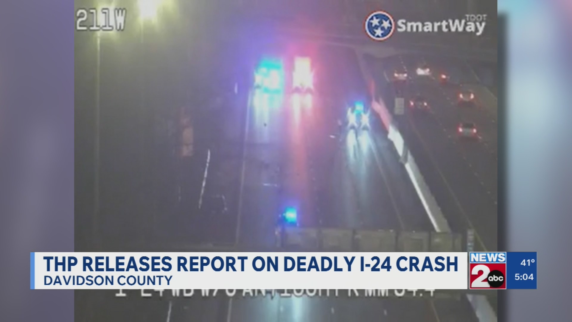 THP releases report on deadly I-24 crash in Davidson County