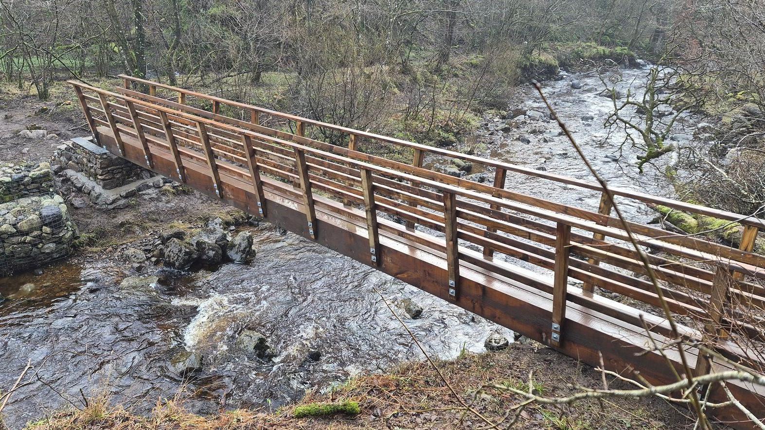 Footbridges restore countryside walk access