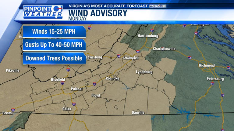 Pinpoint weather: Strong to severe storms Monday