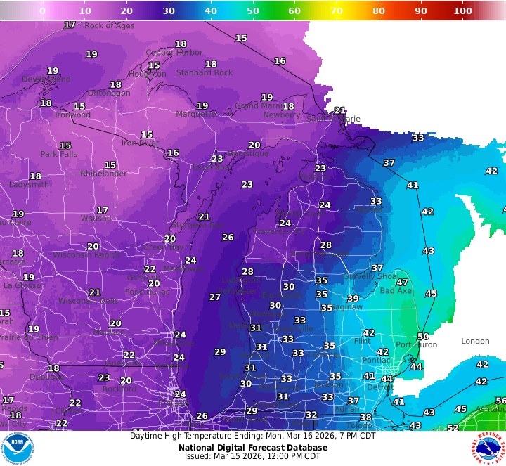 'Potentially historic blizzard' hits Michigan. Will it break records?