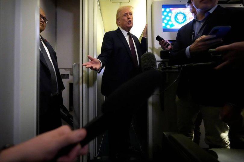 Donald Trump shushes another female reporter and brands her 'obnoxious ...