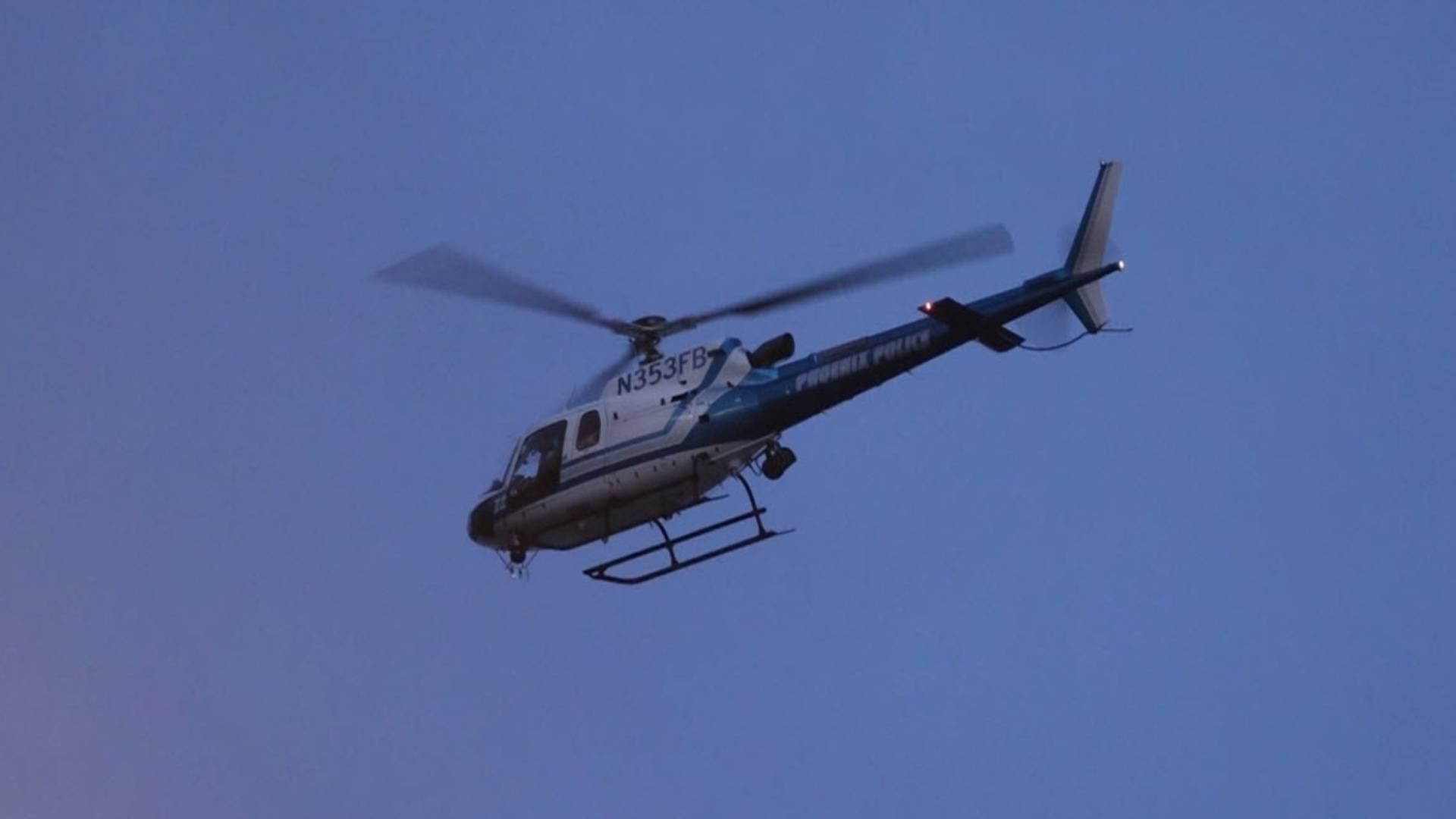3 in custody after shots fired at Phoenix police helicopter