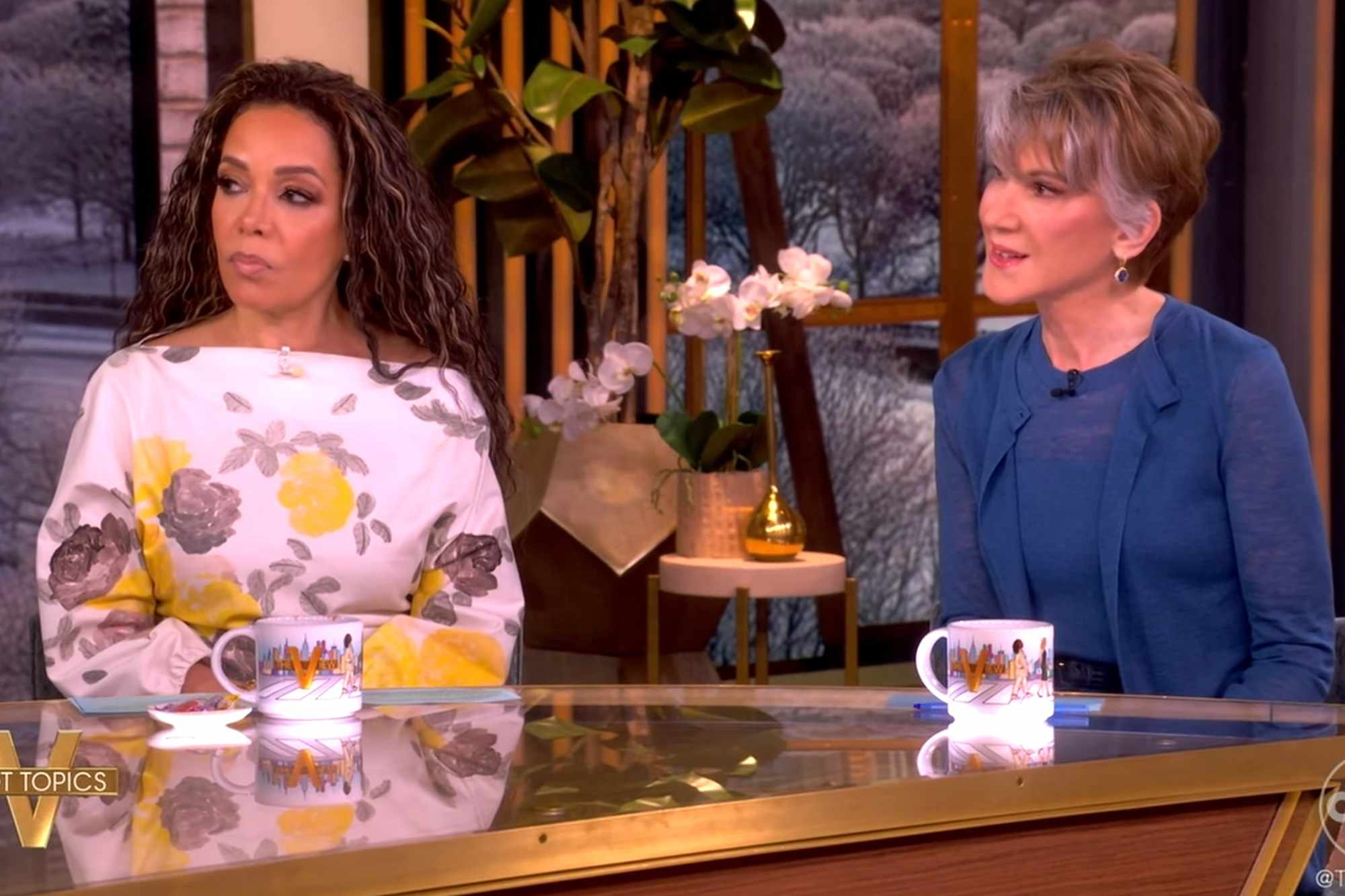 Sunny Hostin and Carly Fiorina on 'The View' Credit: ABC