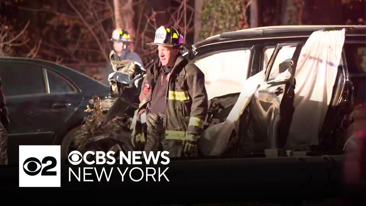 2 elderly victims killed in Southern State Parkway crash, police say