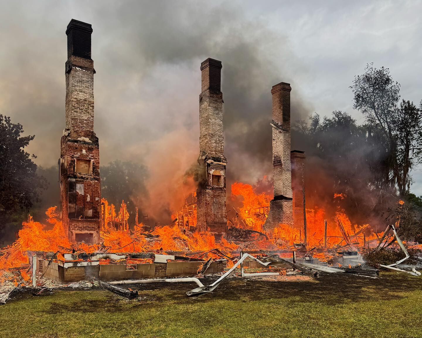 Sad to see it go: Historic Beadel House destroyed in fire, lightning ...