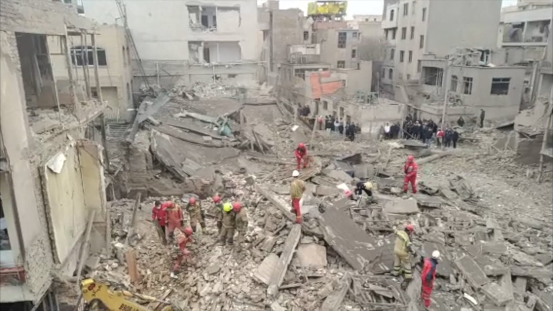 Residential neighborhood in Tehran destroyed by US–Israeli strikes