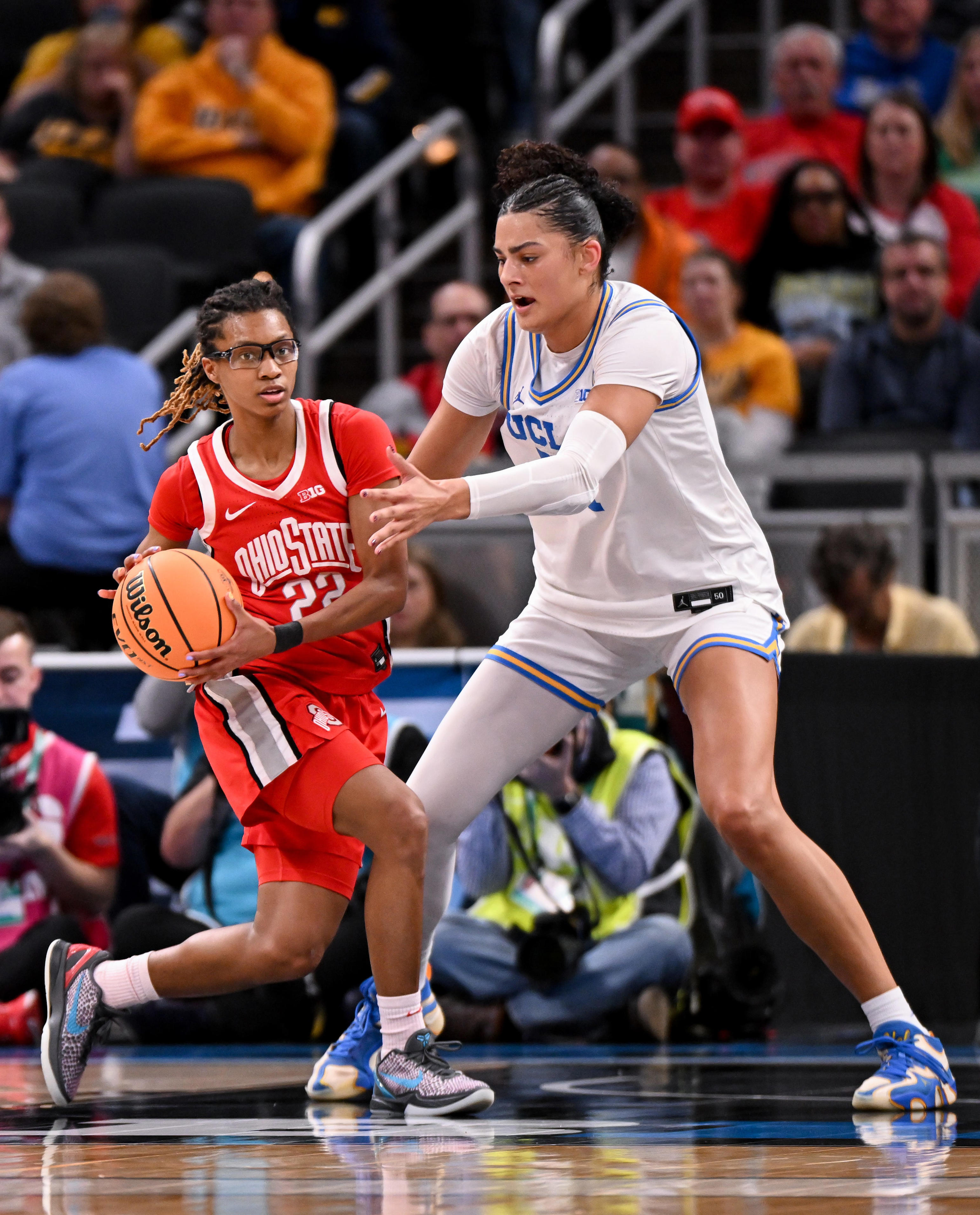 Lauren Betts was hoping to get paired with the No. 2 seed LSU Tigers