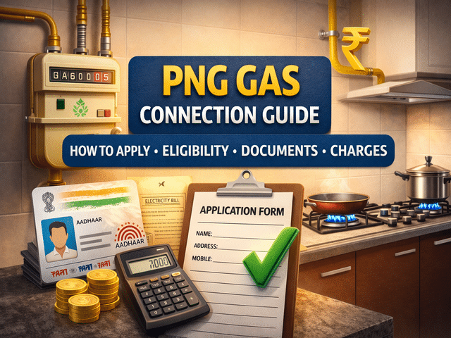 PNG gas connection in India: Step-by-step application process, required ...