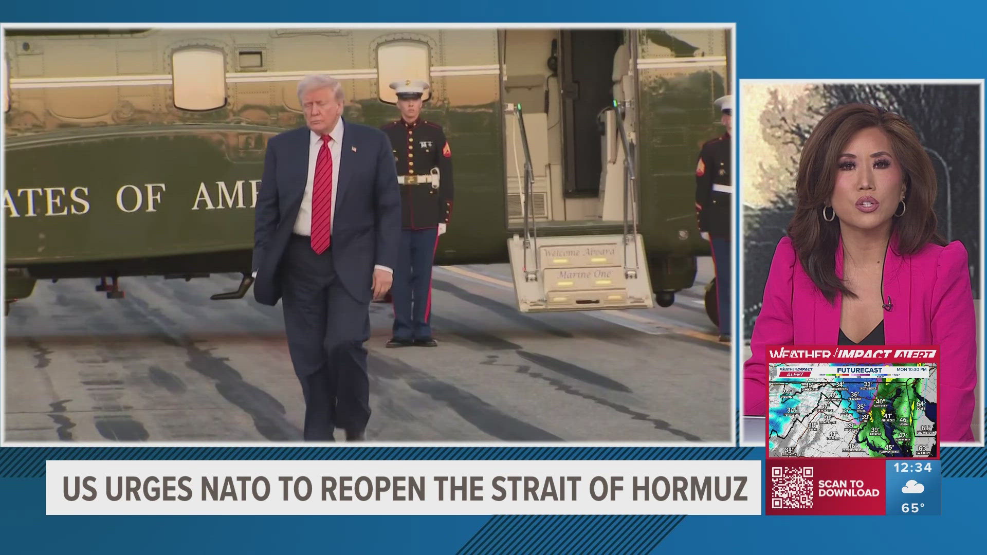 US urges NATO to reopen Strait of Hormuz