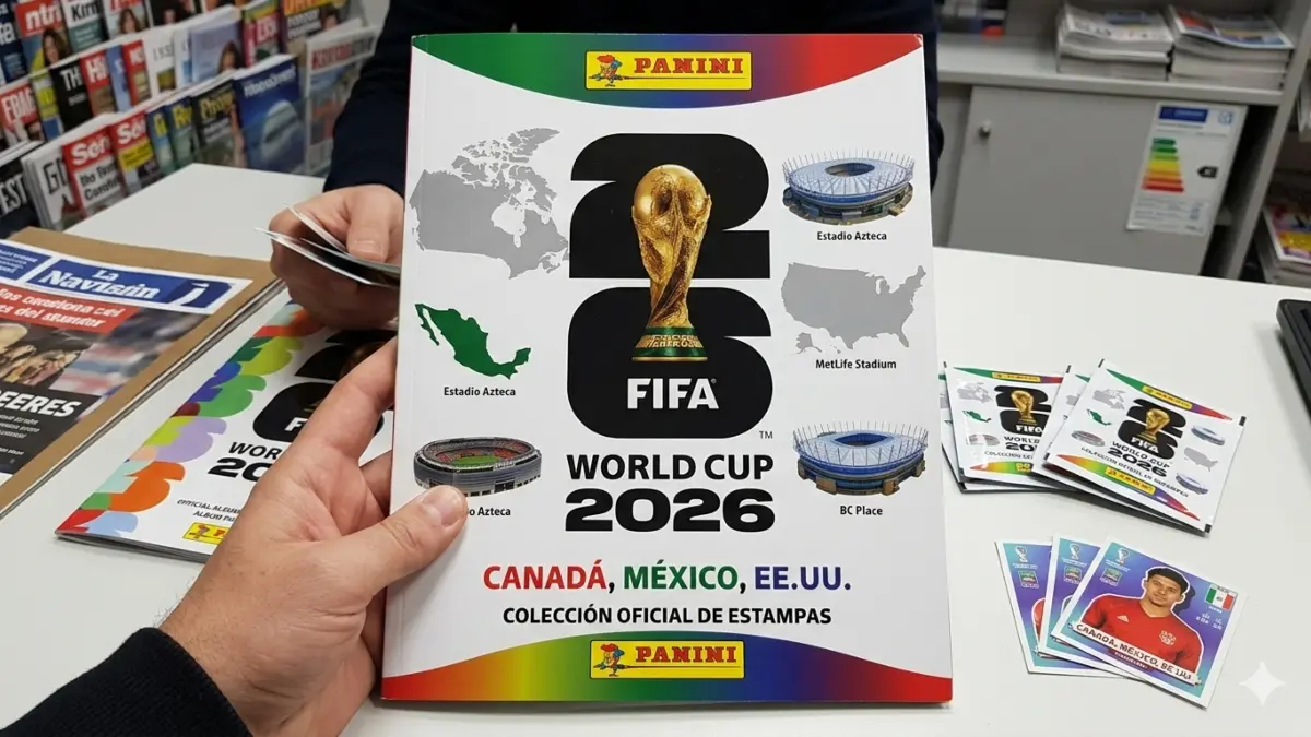 Panini anuncia el inicio de preventa del álbum del Mundial 2026
