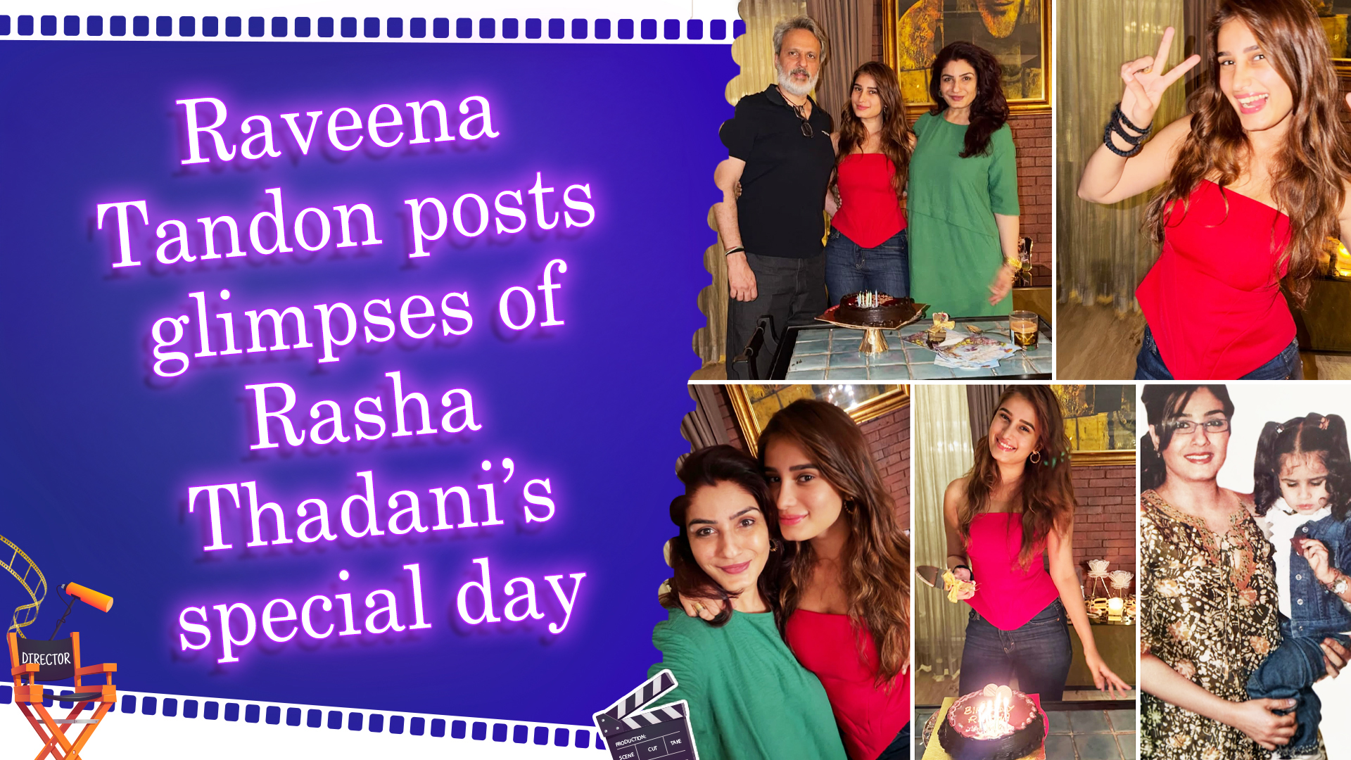 Raveena Tandon wishes daughter Rasha Thadani on her 21st birthday with ...