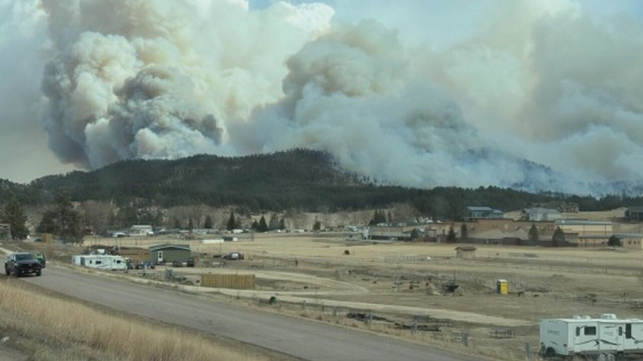 Qury fire near Custer State Park 22% contained