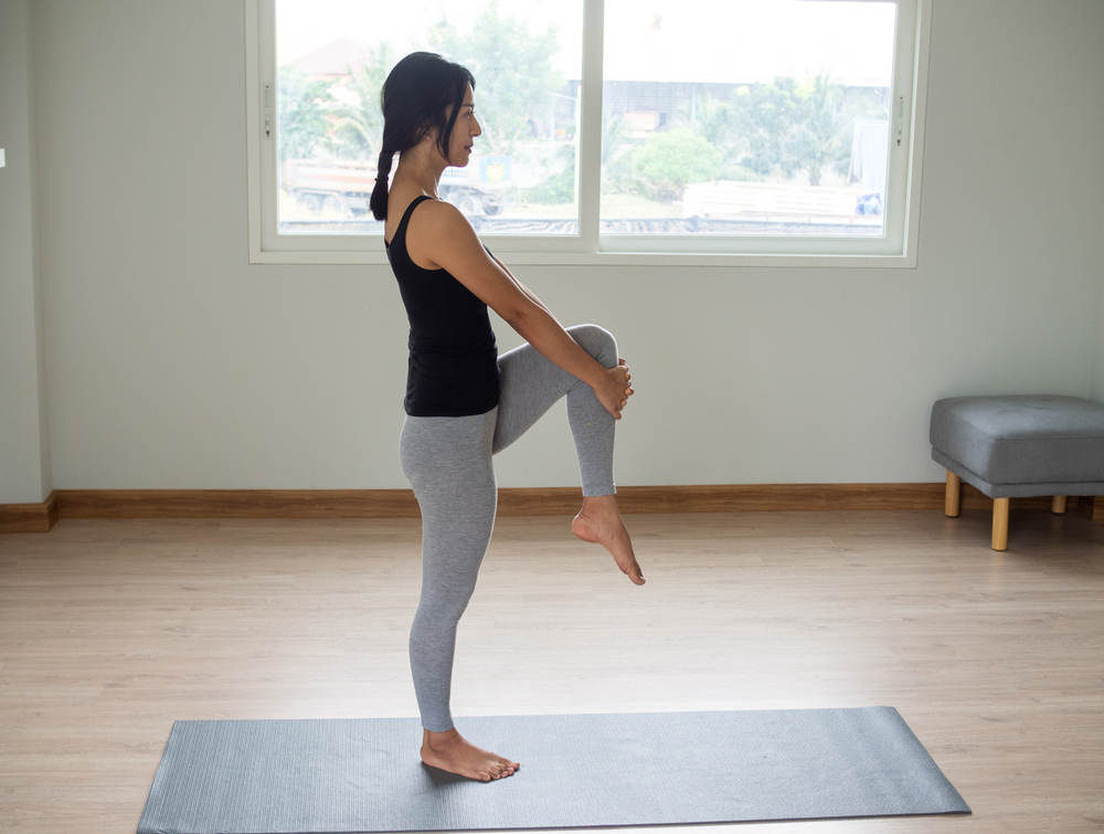 A few minutes a day can help strengthen your balance