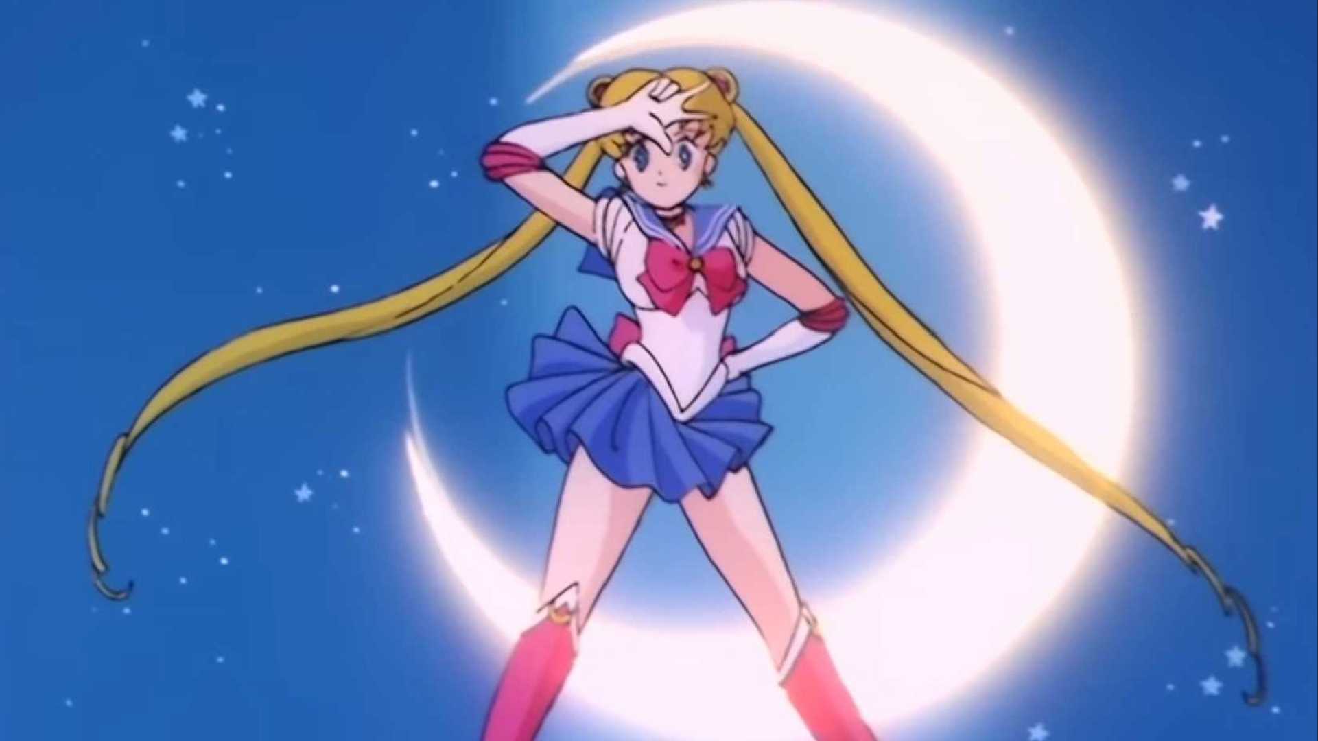 Sailor Moon in Sailor Moon anime 1992