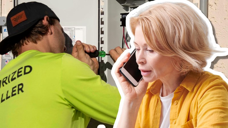 Homeowner finds and calls contractor's mother when he takes 50% payment ...