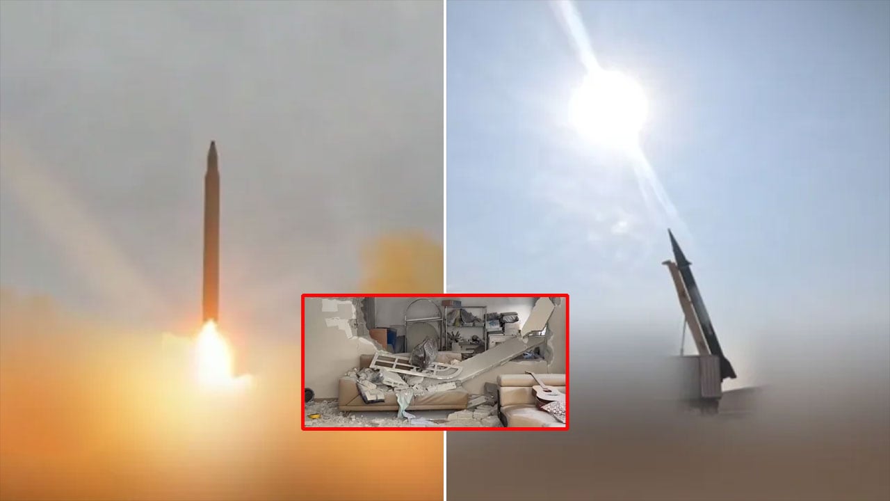 Massive damage in Tel Aviv after Iranian missile debris lands on homes