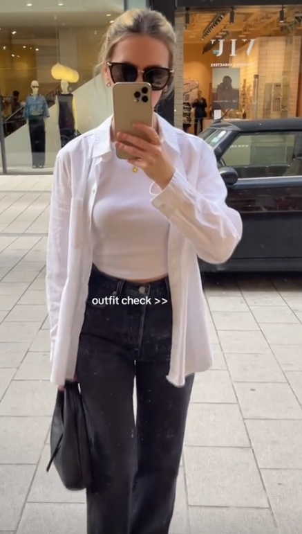 Minimalist outfit of the day style for women