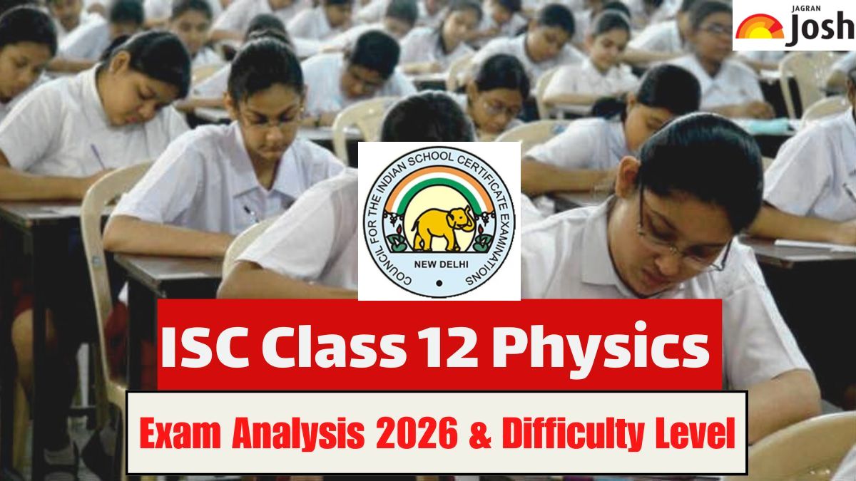 ISC class 12 physics exam analysis 2026: Student reactions, difficulty ...