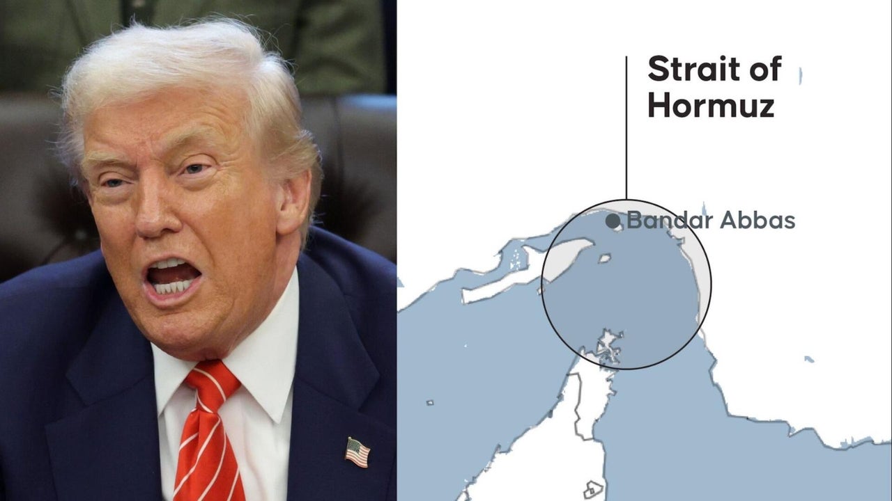 Trump demands other countries help reopen Strait of Hormuz