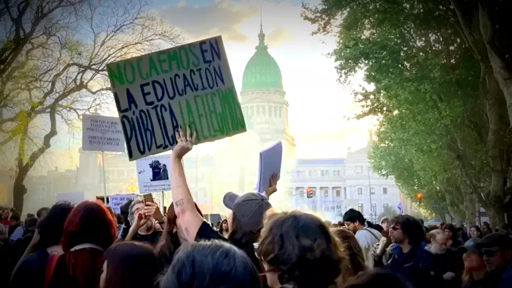 Sin clases y con cortes totales: mapa de la masiva marcha universitaria ...