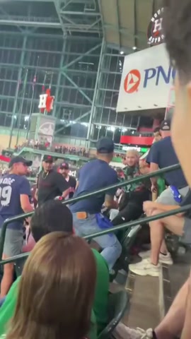 Savage brawl between USA and Mexico fans at World Baseball Classic