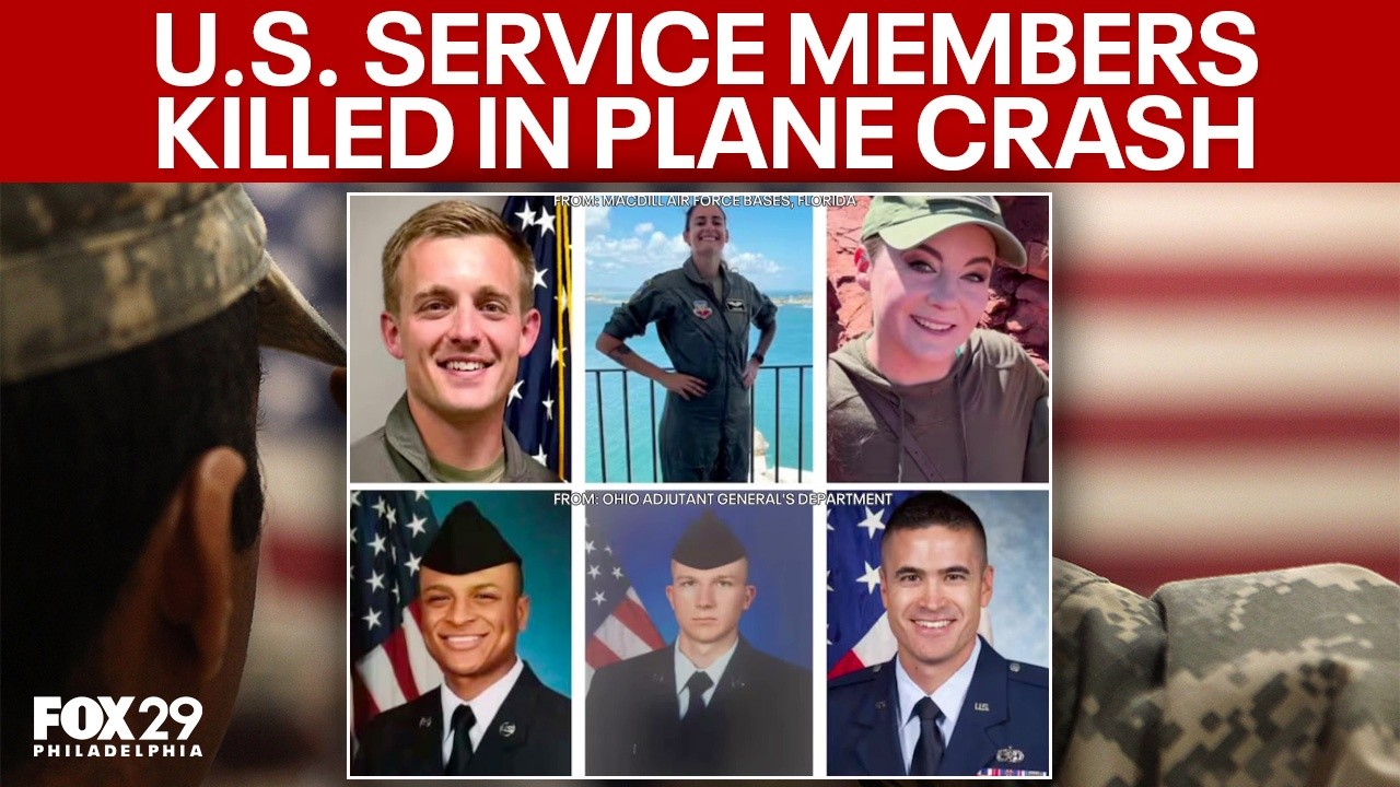 6 military service members killed in Iraq plane crash identified