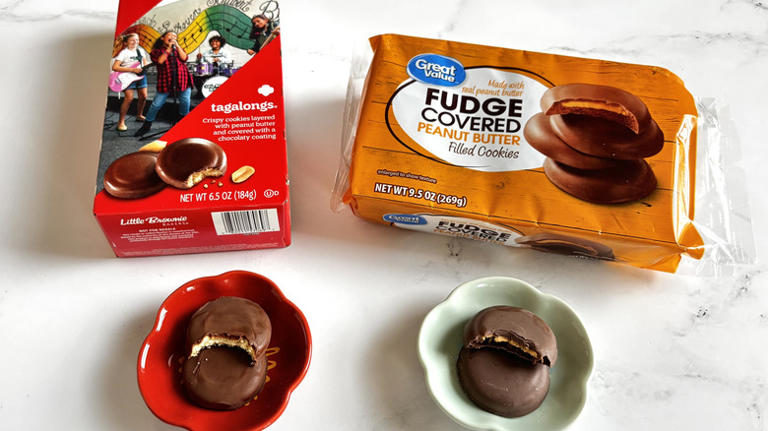 I tried 5 Girl Scout cookies and their dupes to see which is better