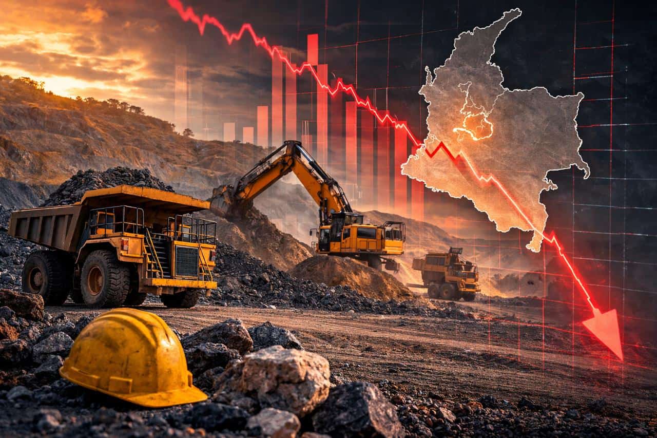 El sector minero en Colombia registró sus peores cifras en inversión ...