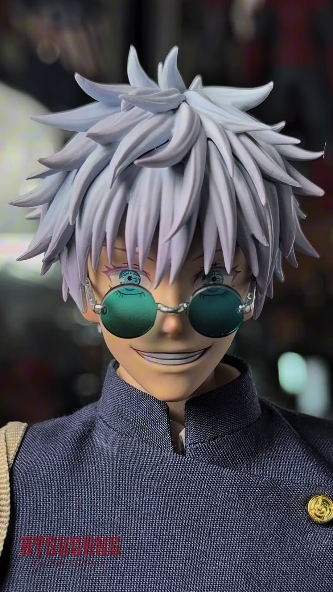Satoru Gojo figure ASMR unboxing showcase