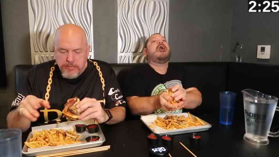 The giant burger challenge that follows a 10-pound quesadilla