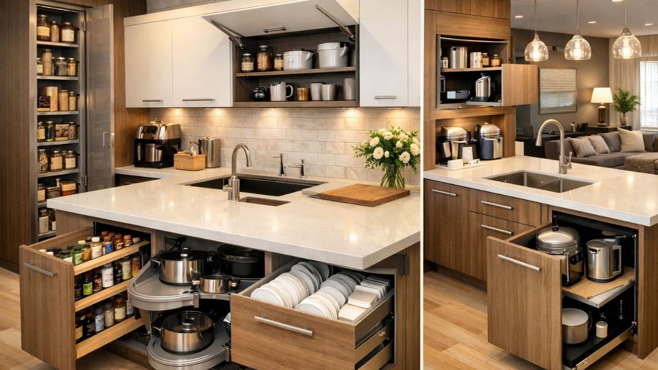 Open kitchen style: 5 clever designs that keep your home clutter-free