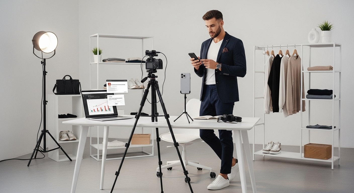 The business behind men’s fashion influencers