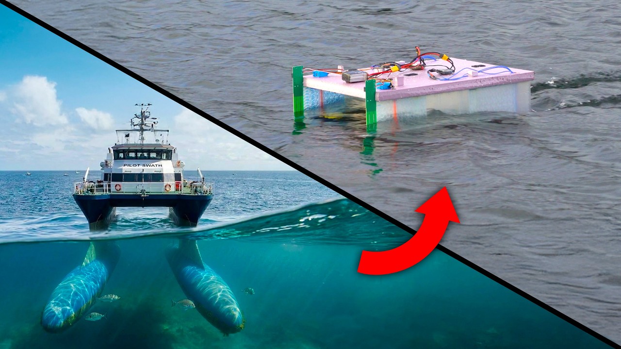 Why the SWATH hull is one of the most stable boat designs