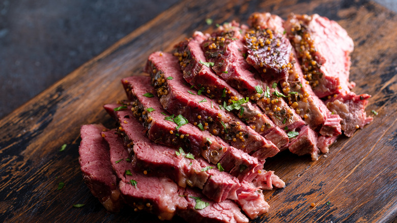 Here's how much you can expect your corned beef to shrink when you cook it