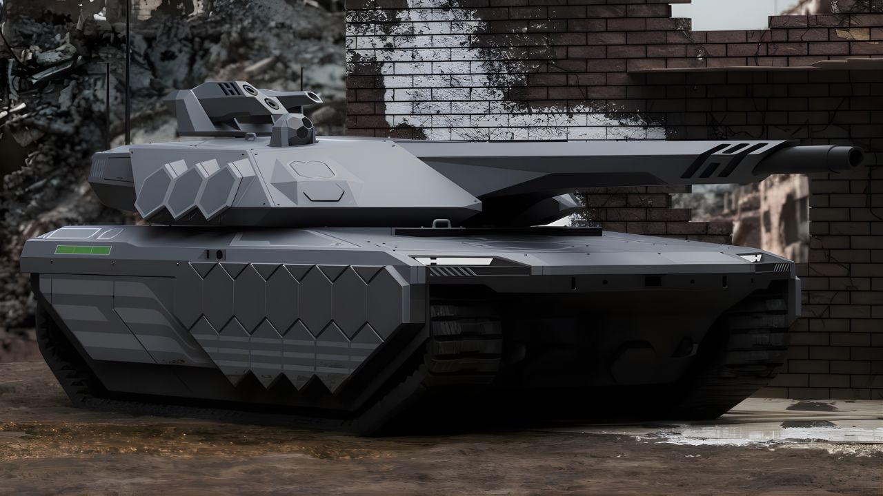 South Korea’s K3 tank looks like a stealth bomber and targets 2040