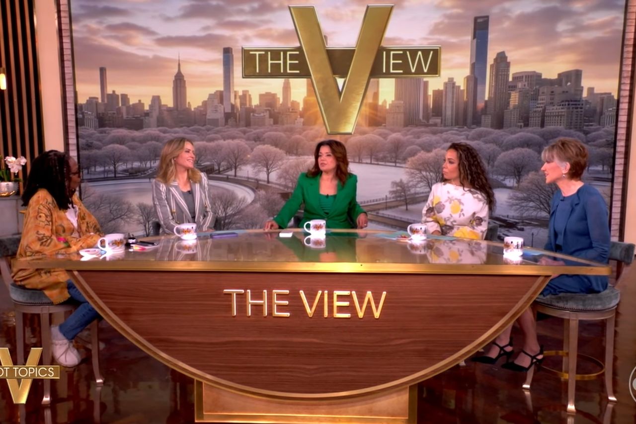 The Hot Topics panel on the March 16 episode of 'The View' Credit: ABC