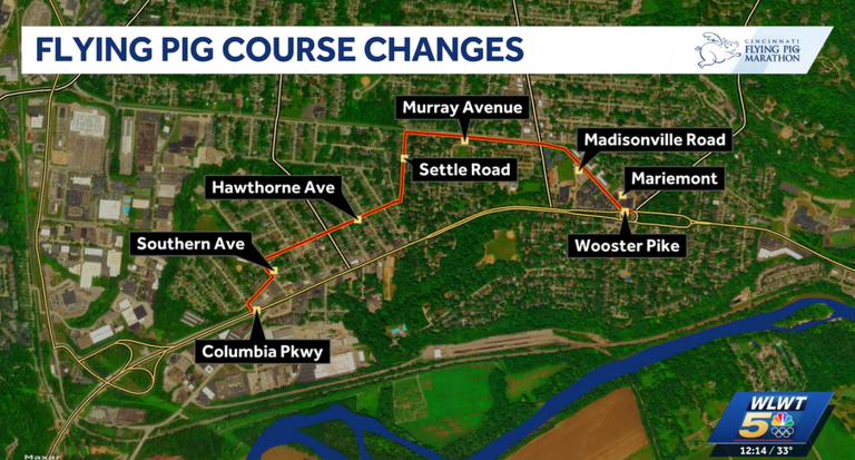 Flying Pig Marathon 2026 course changes: Here's what you need to know