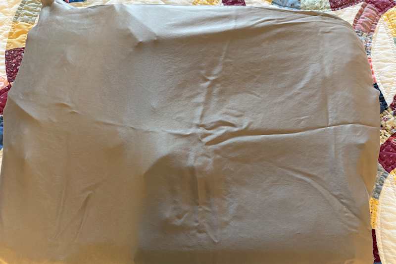 Packing clothes in pillow cases
