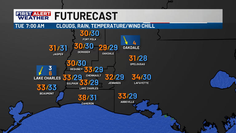 First alert forecast: Cold night ahead with frost possible