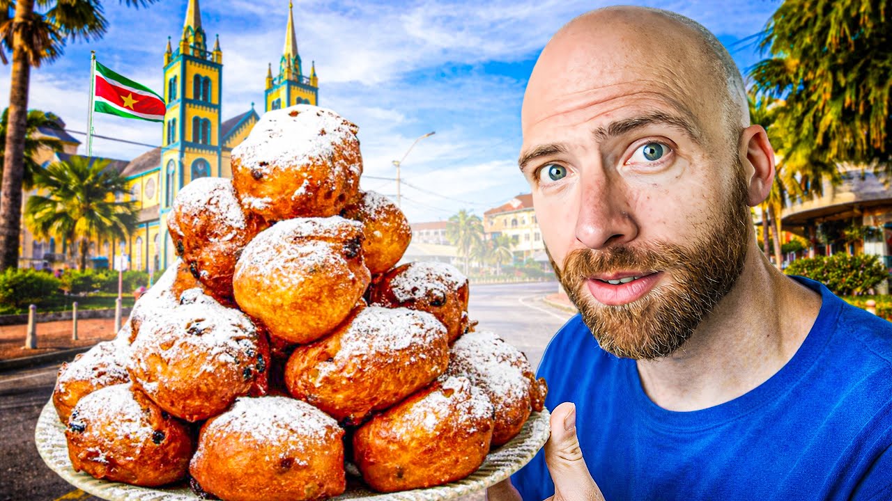 American tries Suriname fast food! Street crab & Caribbean KFC!